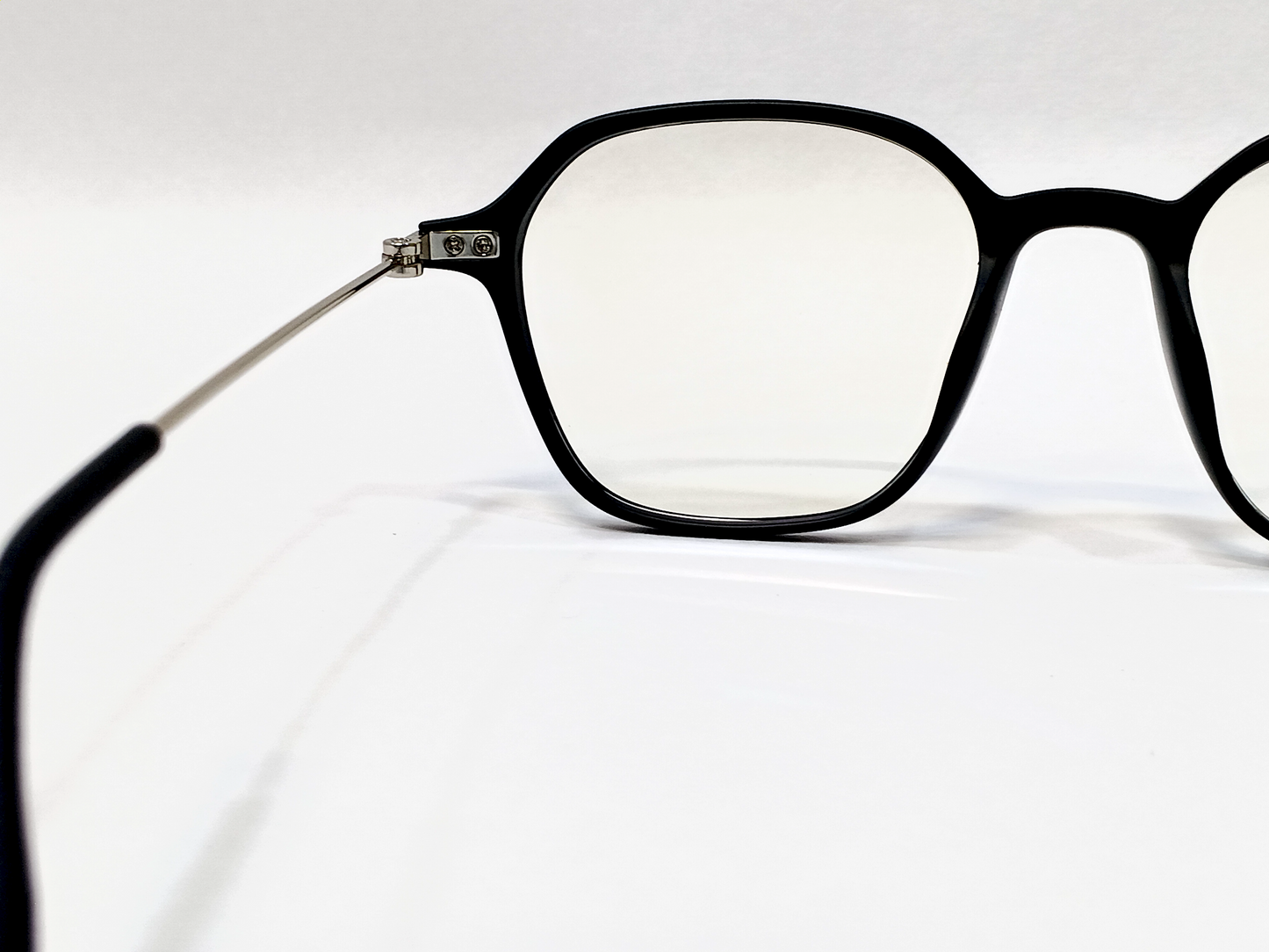 TR+Metal Medium Full Rim Square Computer Glasses for Men & Women [Blue Block]